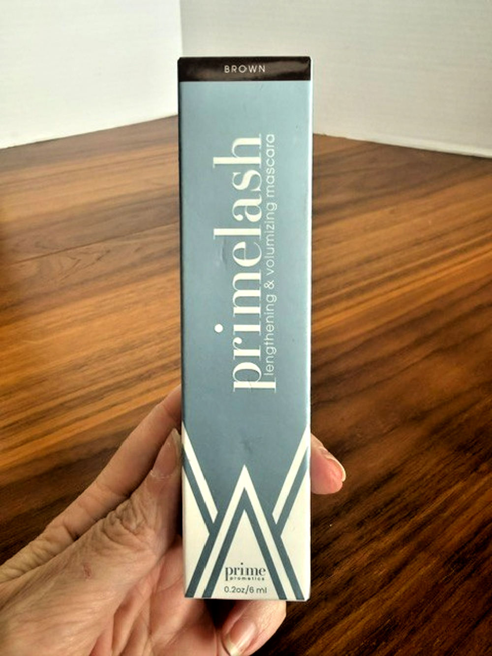 Prime Prometics PrimeLash Mascara Brown Lengthening Volumizing NEW NIB